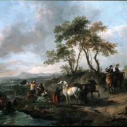 Halt of a Hunting Party